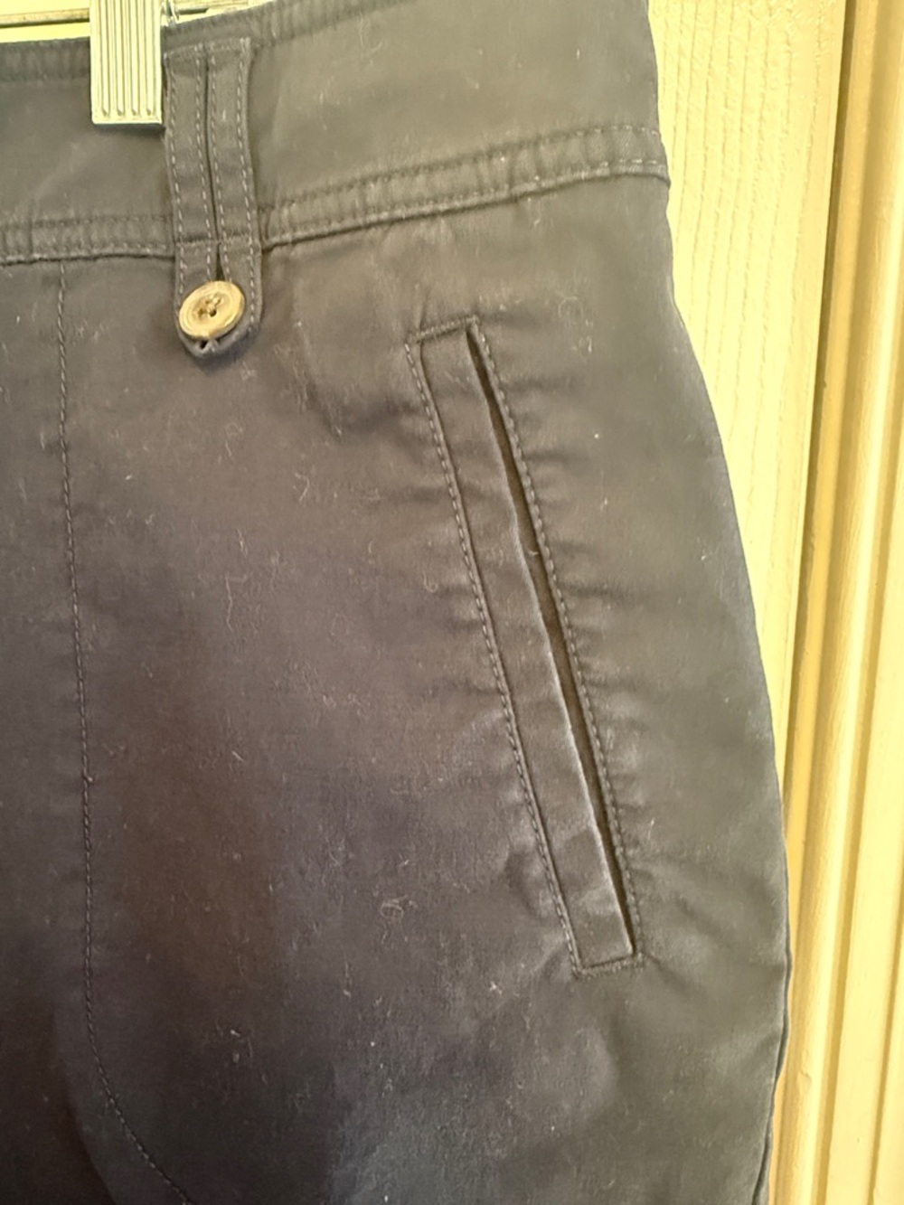 Talbots Navy Cotton Shorts 5.5” Inseam Sz 20WP - Picture 3 of 6